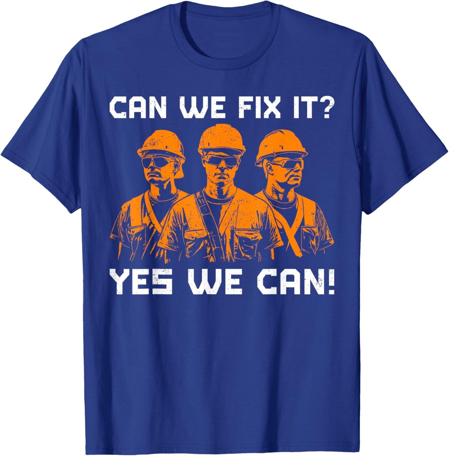 Bob Builder Gifts I Builder And Construction Worker Funny T-Shirt - T-Shirt | Royal