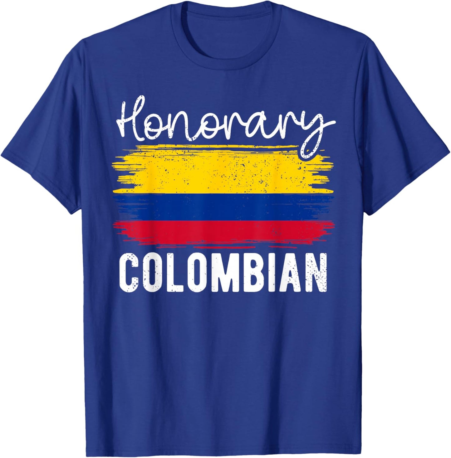 Honorary Colombian Funny Wedding Colombian By Marriage T-Shirt - T-Shirt | Royal