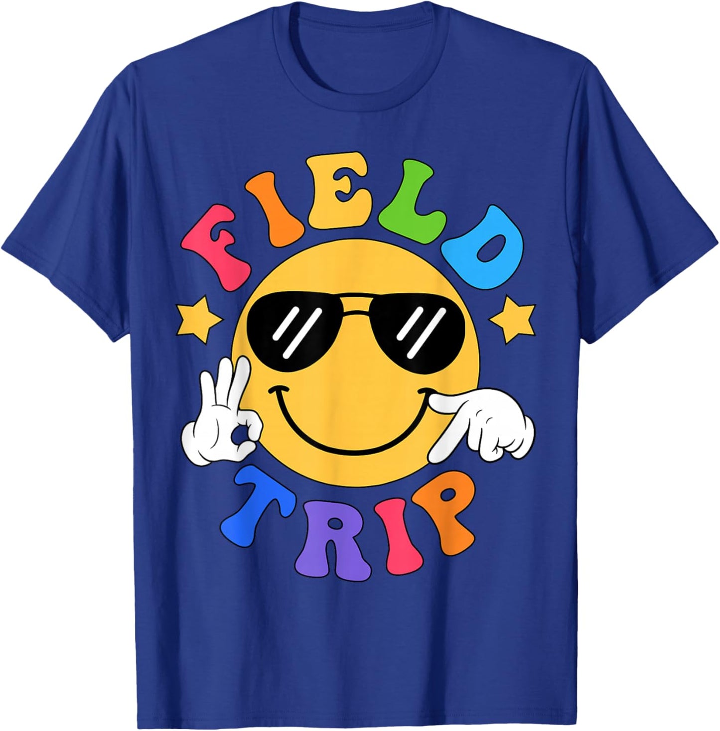 Field Trips 67 School Team for Teacher Kids Field Day 2026 T-Shirt - T-Shirt | Royal
