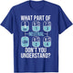 Funny Trucker Design Big Rig Trucker Truck Driver T-Shirt - T-Shirt | Royal