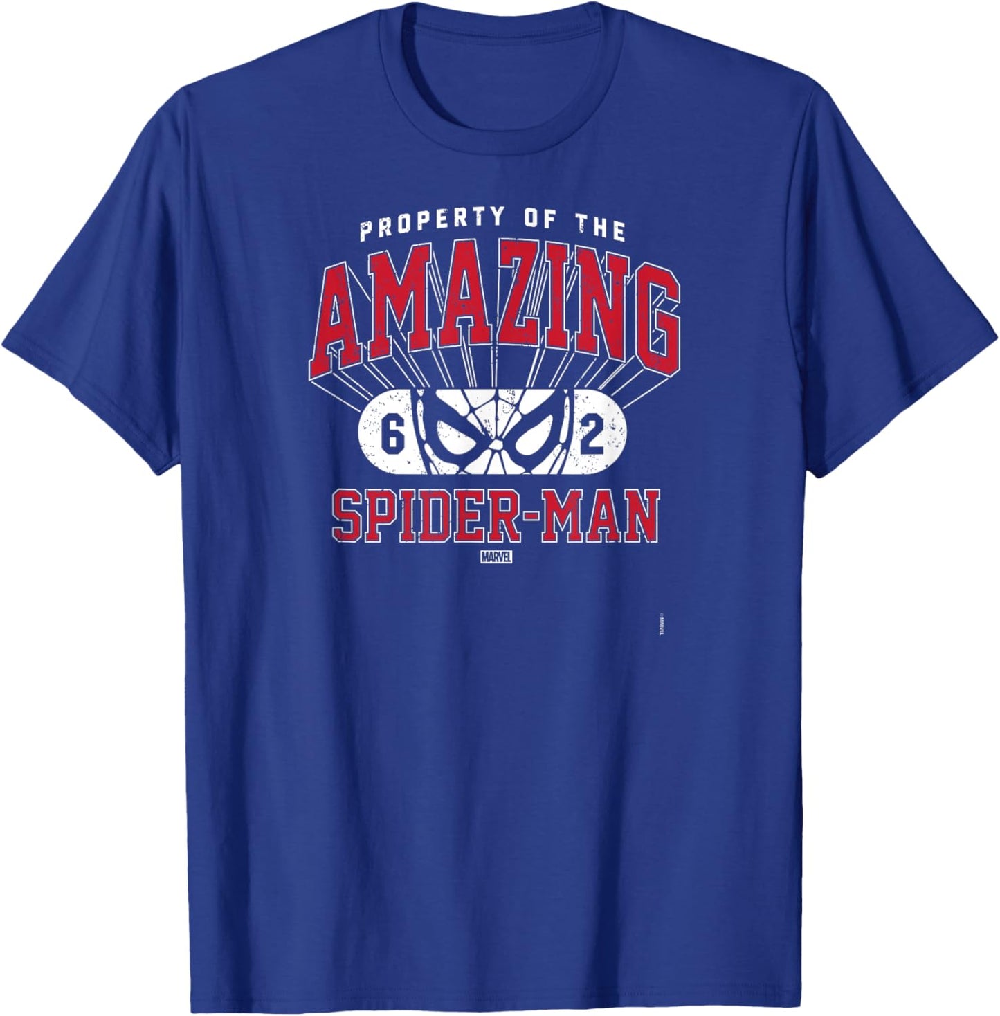 Spider-Man - Property of Spider-Man T-Shirt - T-Shirt | Royal