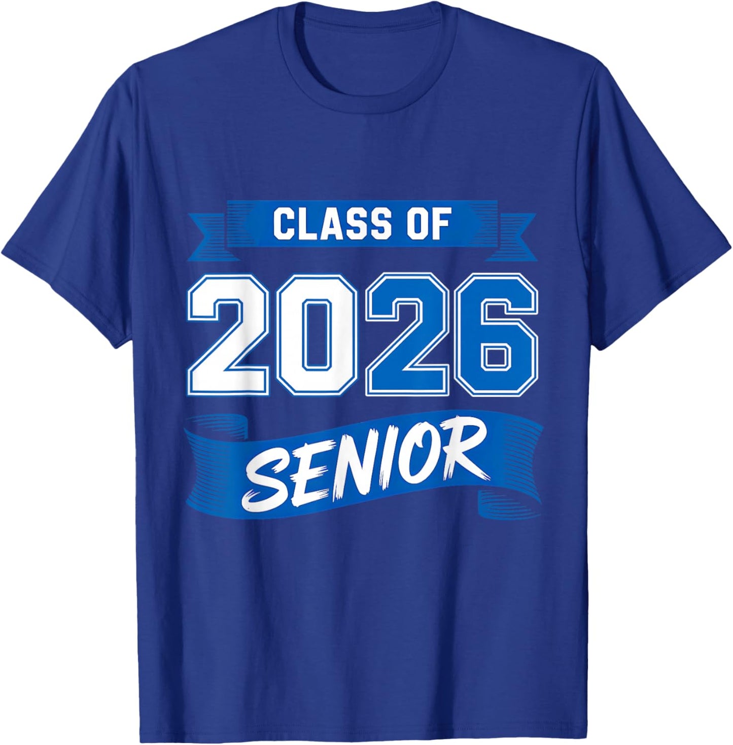 Class of 2026 Senior School 2026 Graduation Men Women Grad T-Shirt - T-Shirt | Royal