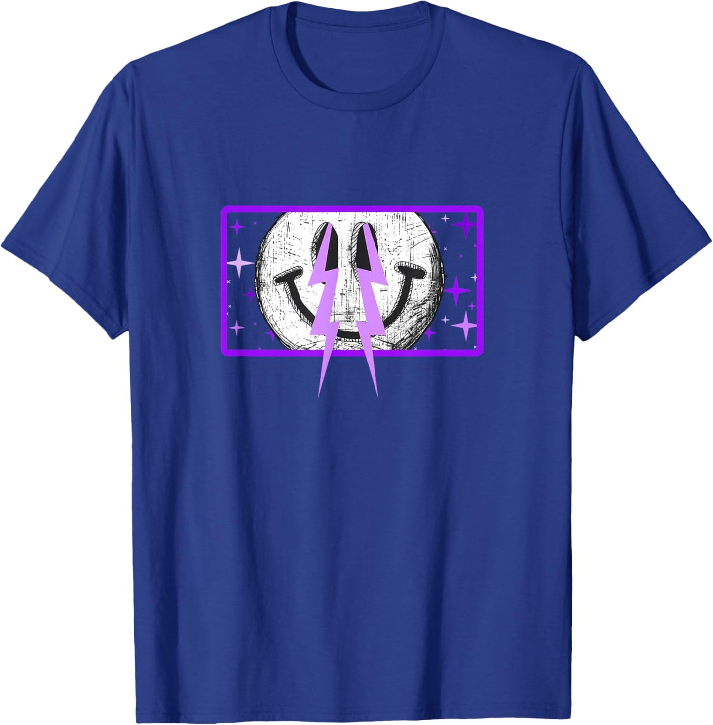 Purple Color The Eyes, Chico Purple Graphic T-Shirt - T-Shirt | Royal