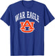 Auburn Tigers War Eagle Navy Officially Licensed T-Shirt - T-Shirt | Royal