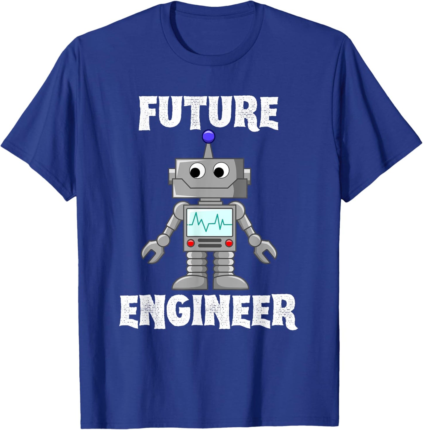 Future Engineer Robotics Robot Costume For Adults Kids T-Shirt - T-Shirt | Royal