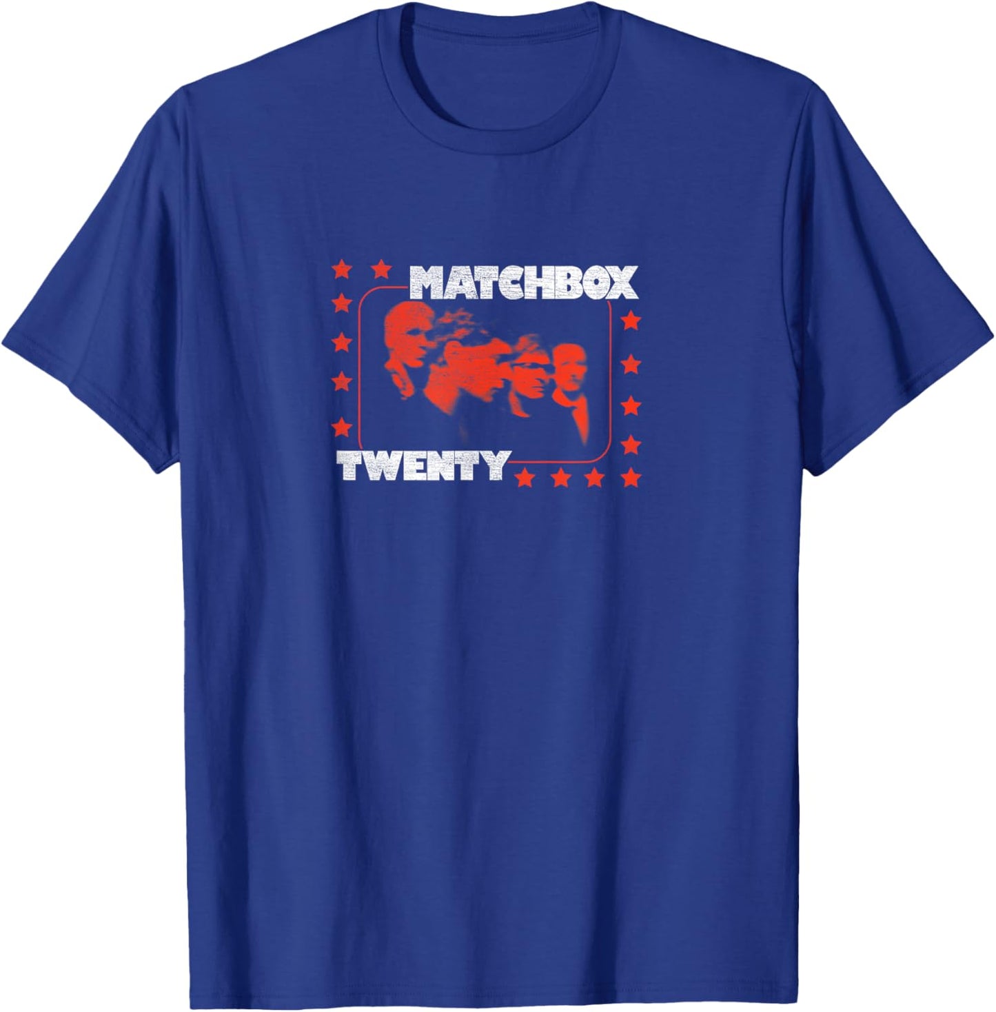 Matchbox Twenty Blur Portrait T-Shirt - T-Shirt | Royal