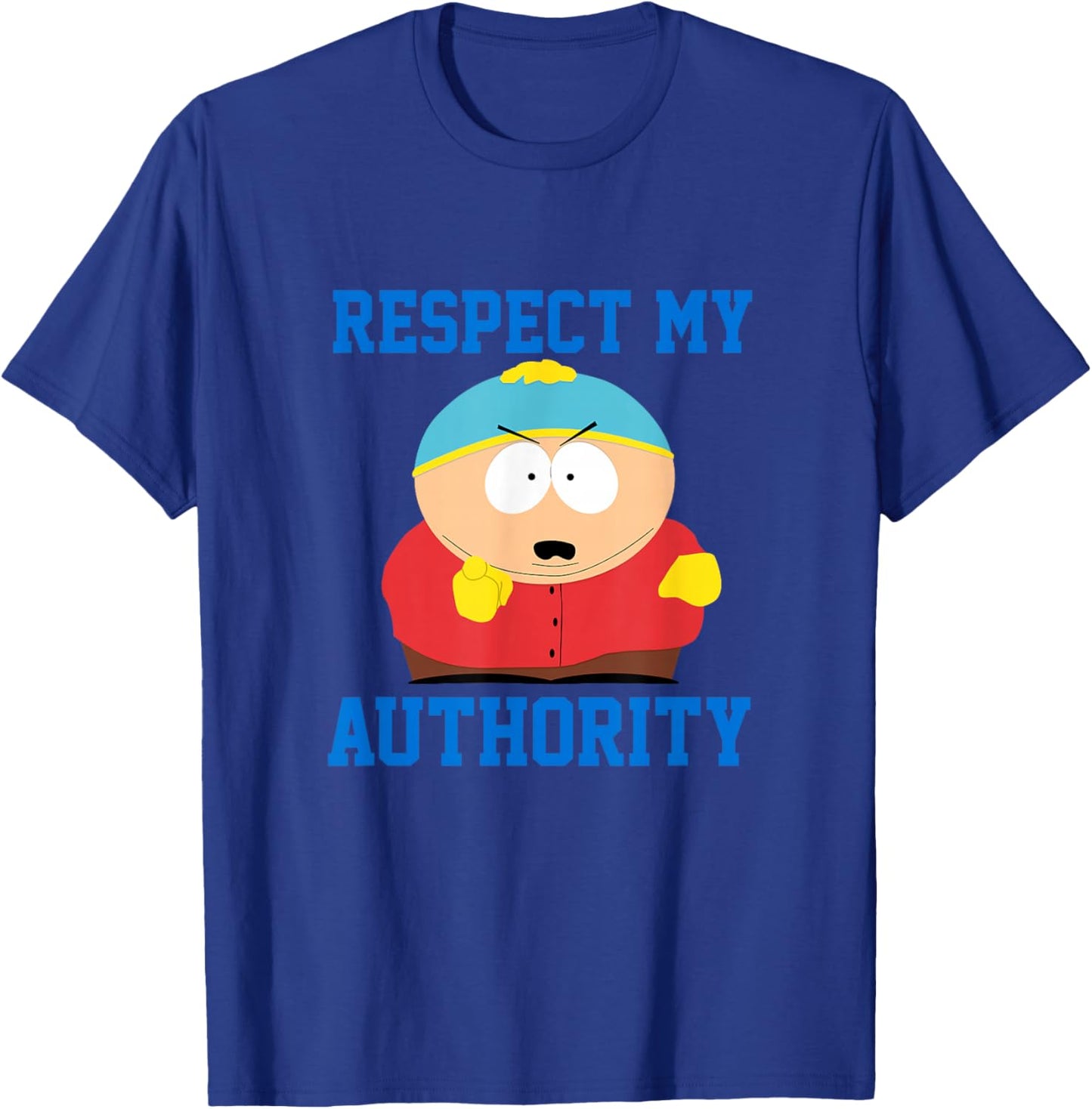 South Park Respect My Authority ERIC T-Shirt - T-Shirt | Royal