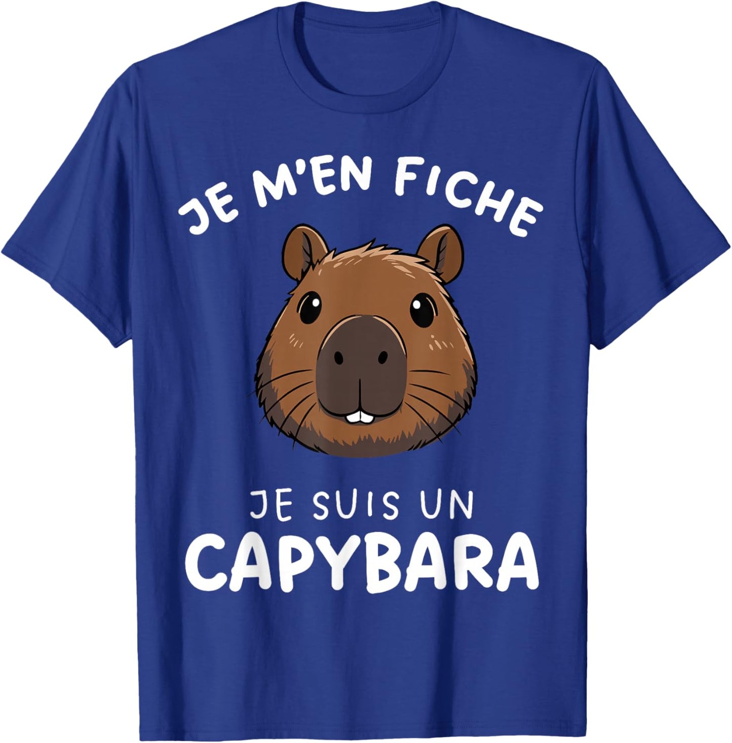 Capybara Cute Je M'en Cara Je suis Un Capybara T-Shirt - T-Shirt | Royal