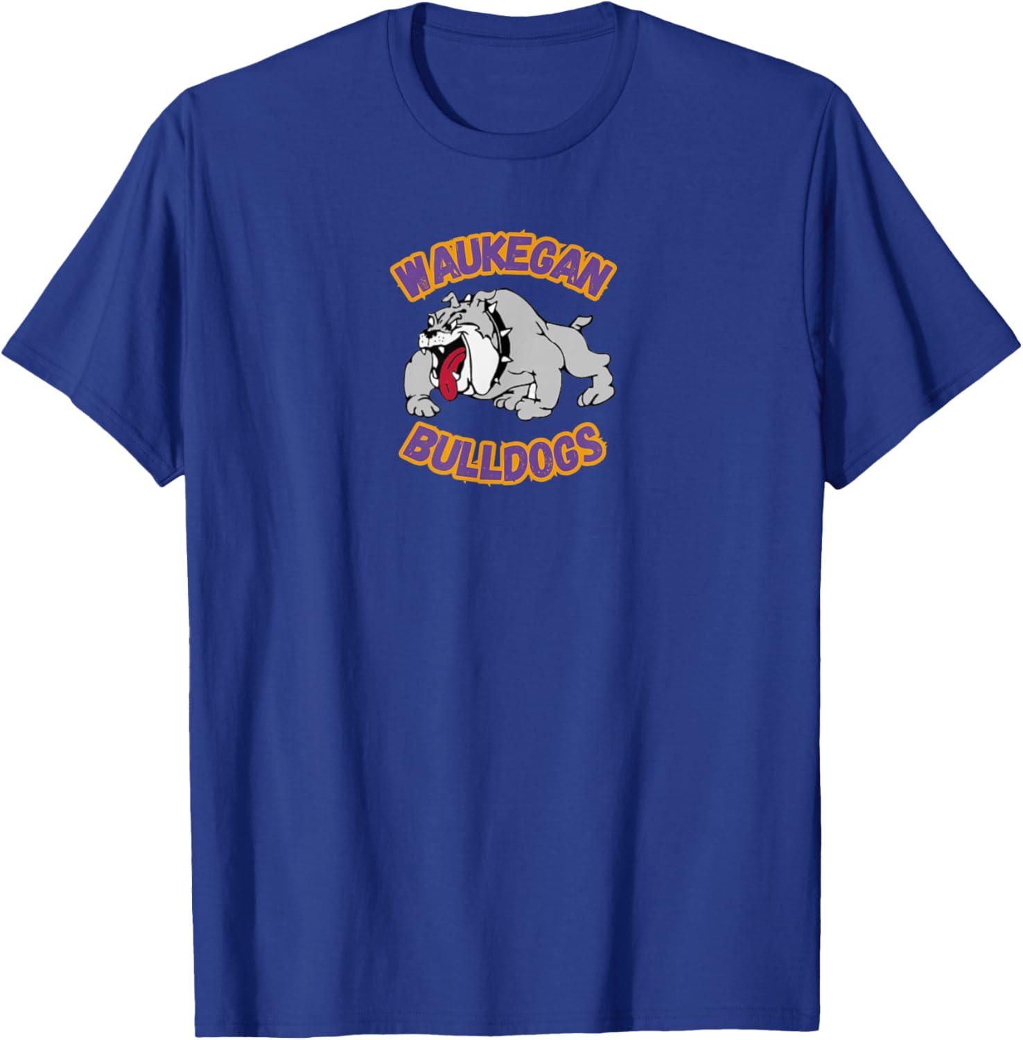 Waukegan Bulldogs T-Shirt - T-Shirt | Royal