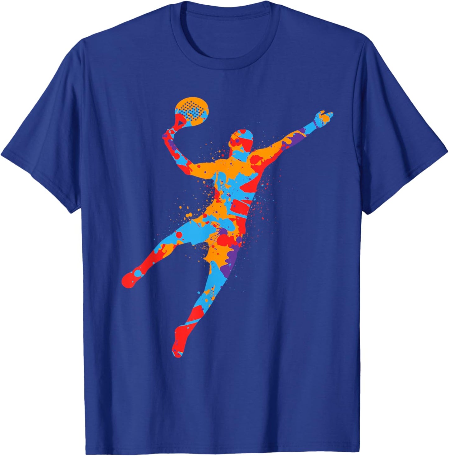 Padel Player Colorful Platform Tennis Paddleball Boys Padel T-Shirt - T-Shirt | Royal