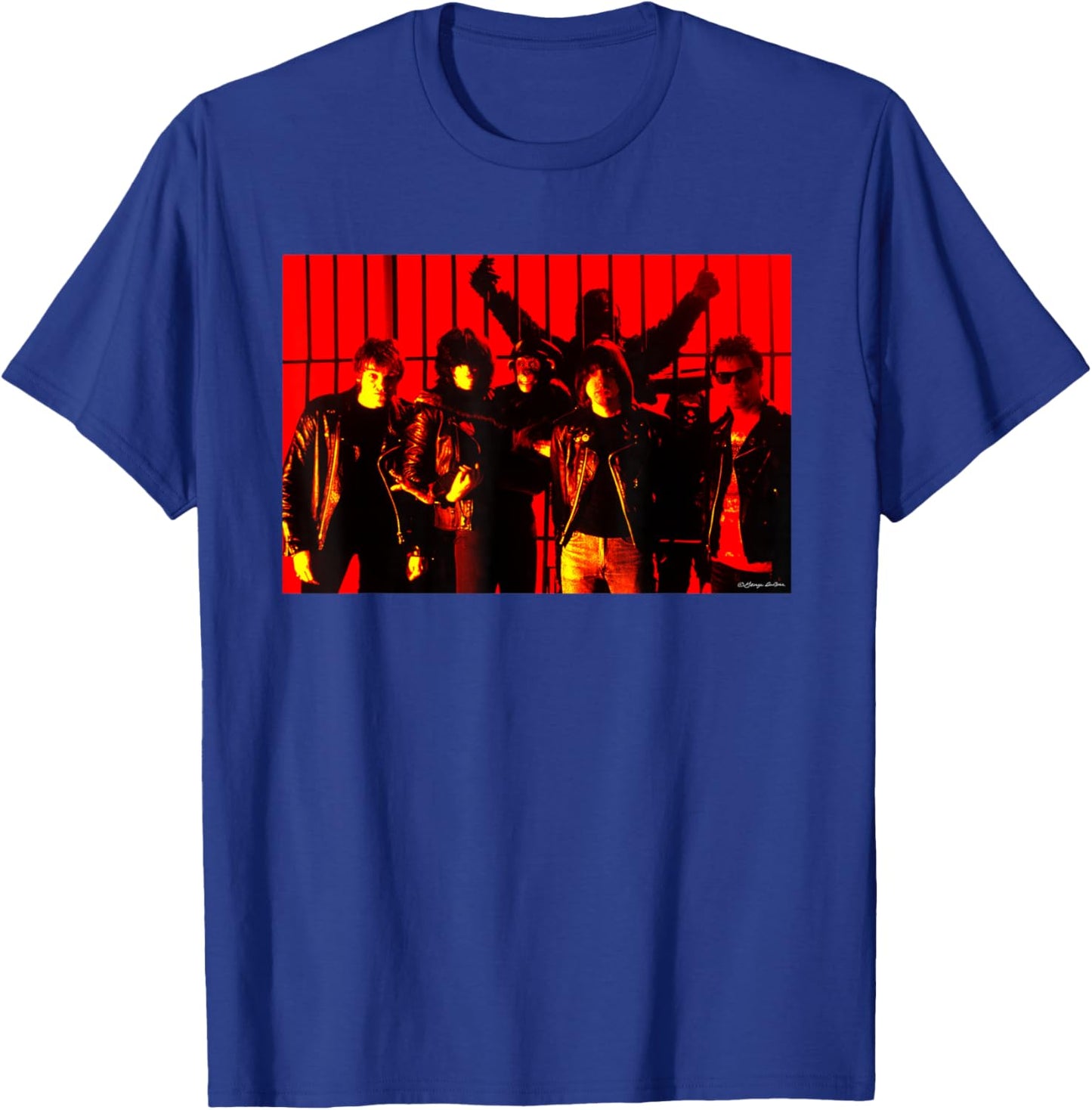 The Ramones Animal Boy Alt Shot by George DuBose T-Shirt - T-Shirt | Royal