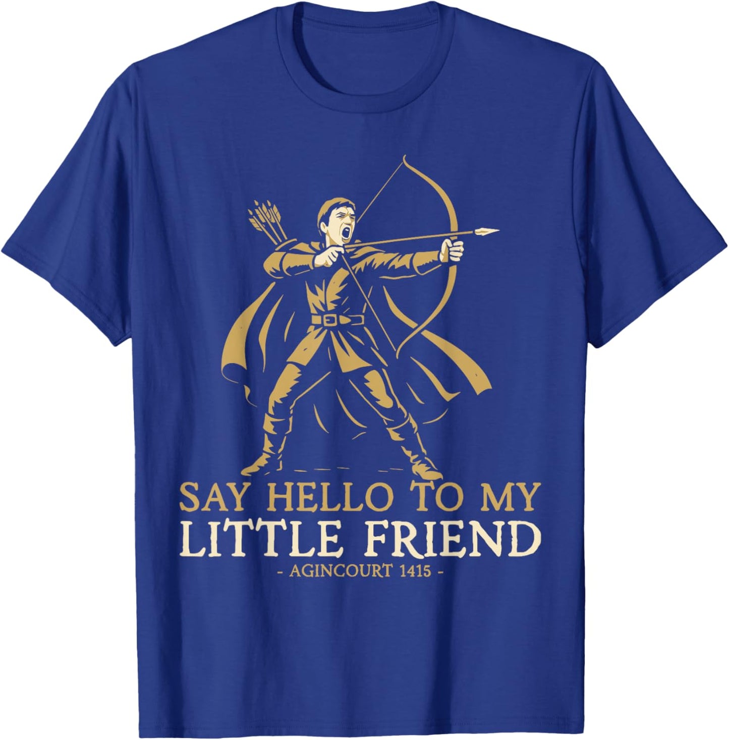 Funny Medieval British History Buff Battle of Agincourt T-Shirt - T-Shirt | Royal