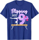 9th Gymnastics Birthday Party Nine Year Old Gymnast Girl T-Shirt - T-Shirt | Royal