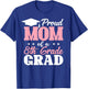 Proud Mom of an Awesome 8th Grade Graduate 2026 Graduation T-Shirt - T-Shirt | Royal