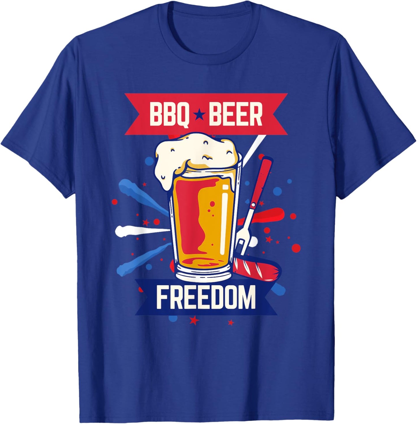 4th Of July Independence Day USA - Patriotic Shirts T-Shirt - T-Shirt | Royal
