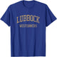 Lubbock High School HS Lubbock TX Vintage Sports T-Shirt - T-Shirt | Royal