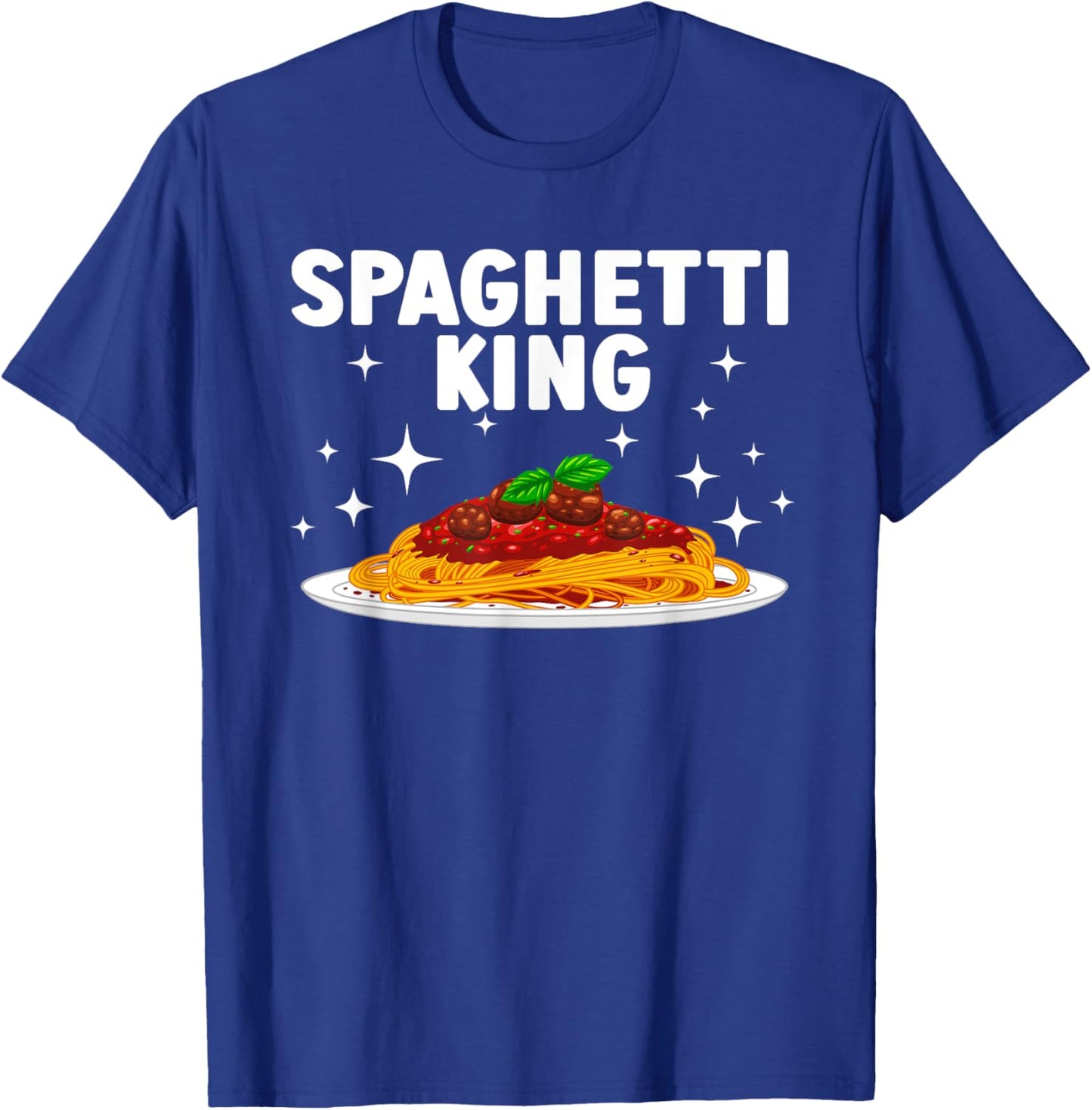 Spaghetti King Design Boys Grandpa Spaghetti Lover T-Shirt - T-Shirt | Royal