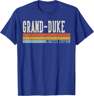 Grand-Duke Vintage Grandpa Retro Fathers Day T-Shirt - T-Shirt | Royal