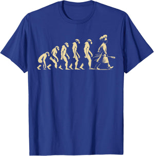 Cooking Evolution Cook Chef Cuisine Cooking Meal Prep T-Shirt - T-Shirt | Royal