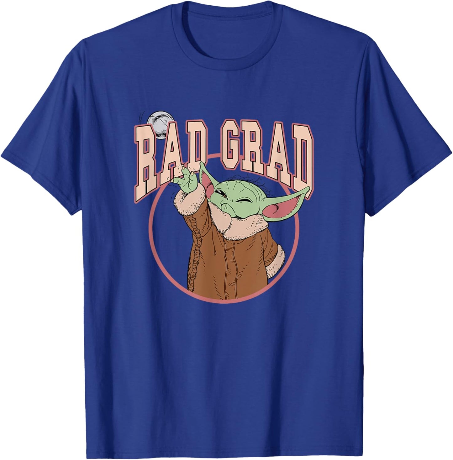 Star Wars The Mandalorian Graduation Rad Grad Grogu T-Shirt - T-Shirt | Royal