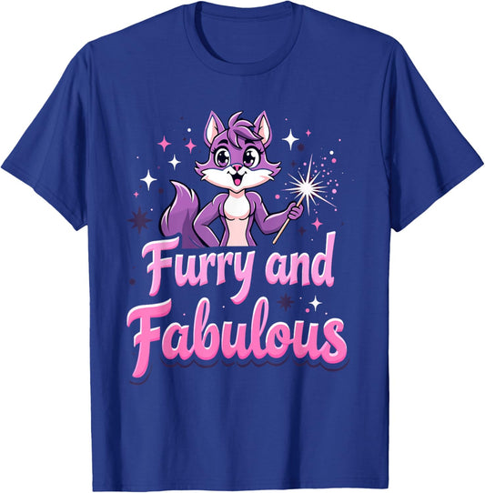 Fursuiting Furry Fandom Costume Performance Fursona Cosplay T-Shirt - T-Shirt | Royal