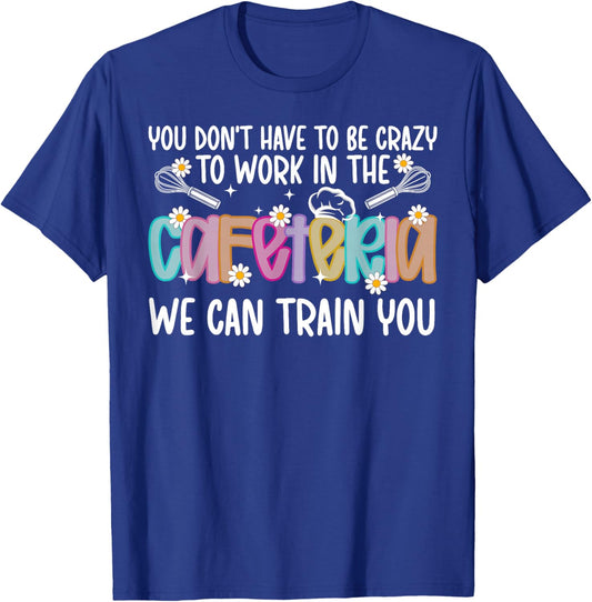 Cafeteria Crew Funny Cafeteria Squad Lunch Lady T-Shirt - T-Shirt | Royal