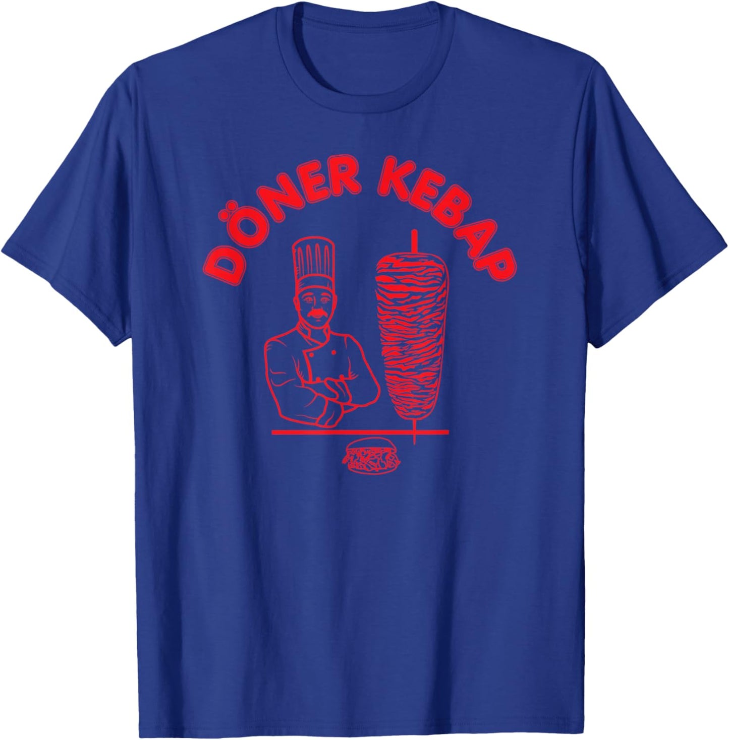 Döner Kebap Chef - Dönerspieß - Dönerladen - Dönermann T-Shirt - T-Shirt | Royal