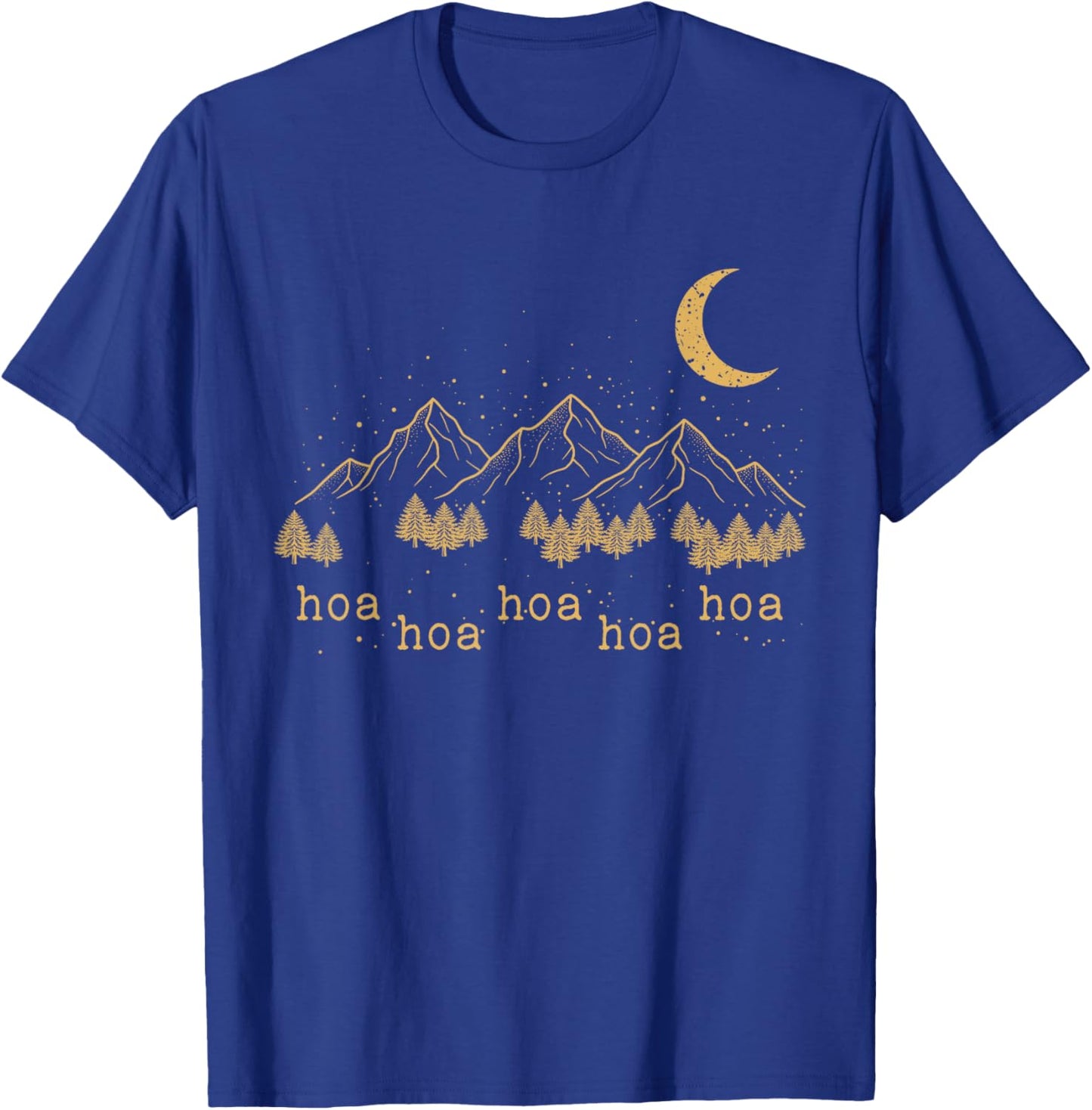 HOA HOA HOA Season Autumn Fall Mist T-Shirt - T-Shirt | Royal