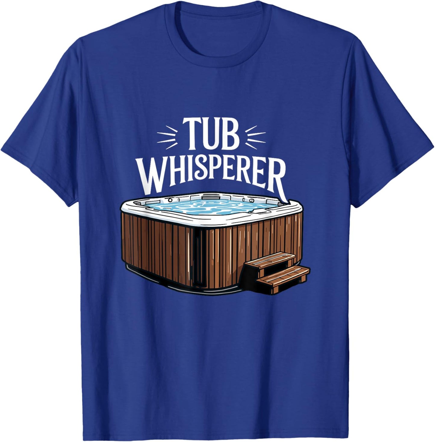 Whirlpool Funny Hot Tub T-Shirt - T-Shirt | Royal