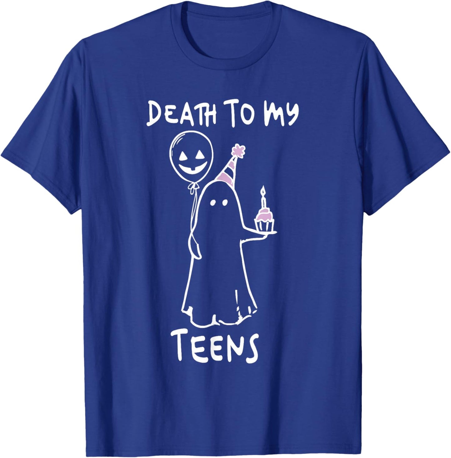 Funny Death To My Teens R.I.P Turning Twenties 20th Birthday T-Shirt - T-Shirt | Royal