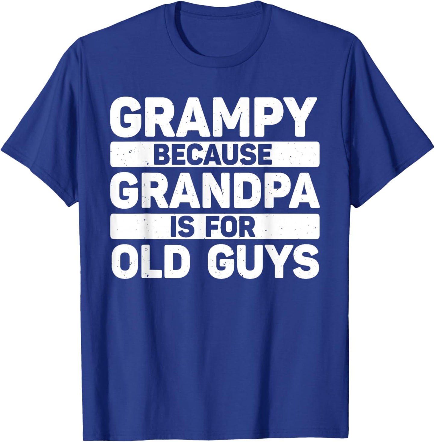 Grampy Design For Grandpa From Grandkids Father's Day Grampy T-Shirt - T-Shirt | Royal