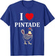 Funny Guinea Fowl Birds Cute i Love Guinea Fowl T-Shirt - T-Shirt | Royal
