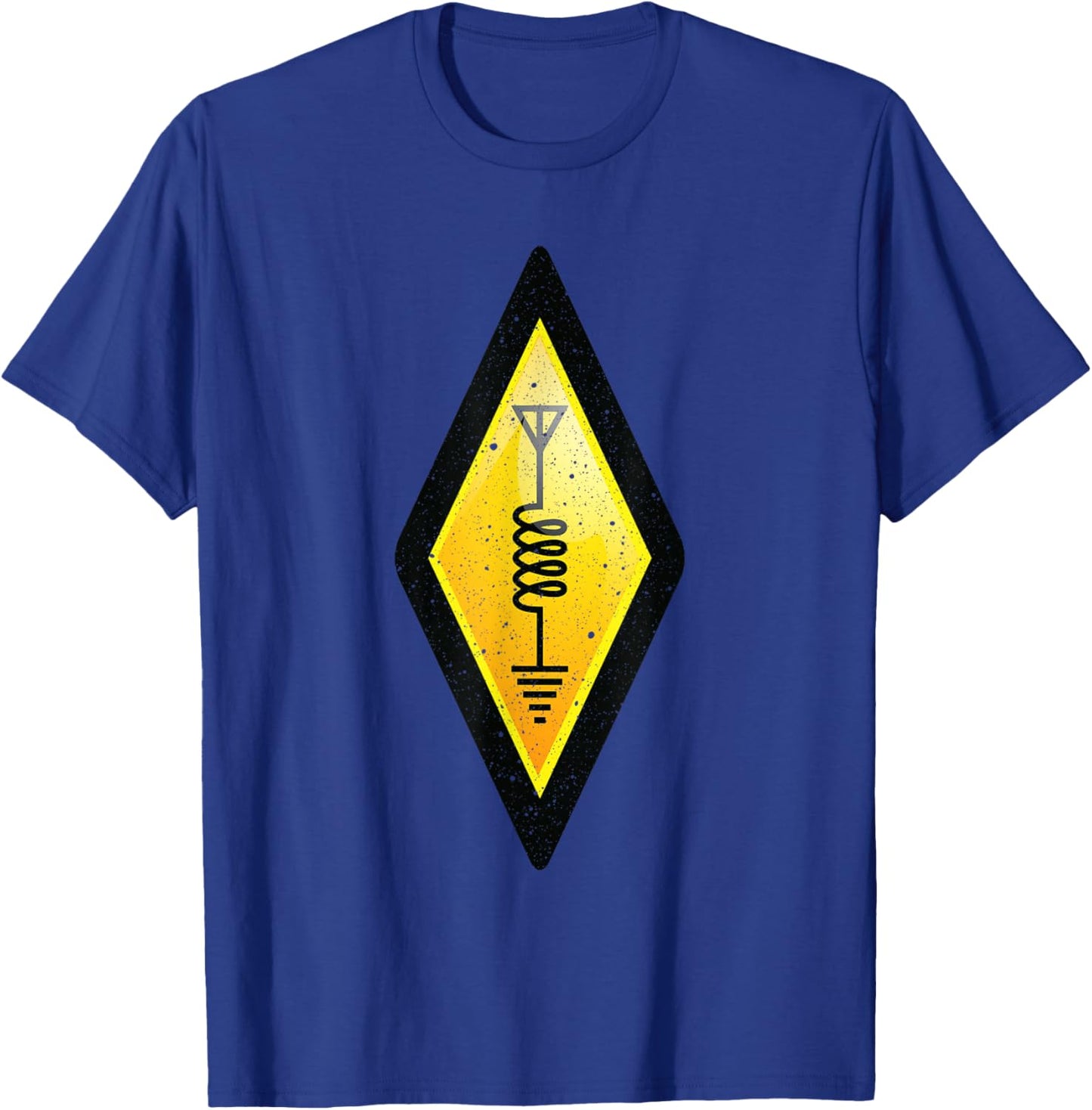 Funny Ham Radio Art Women Ham Operator Amateur Radio T-Shirt - T-Shirt | Royal