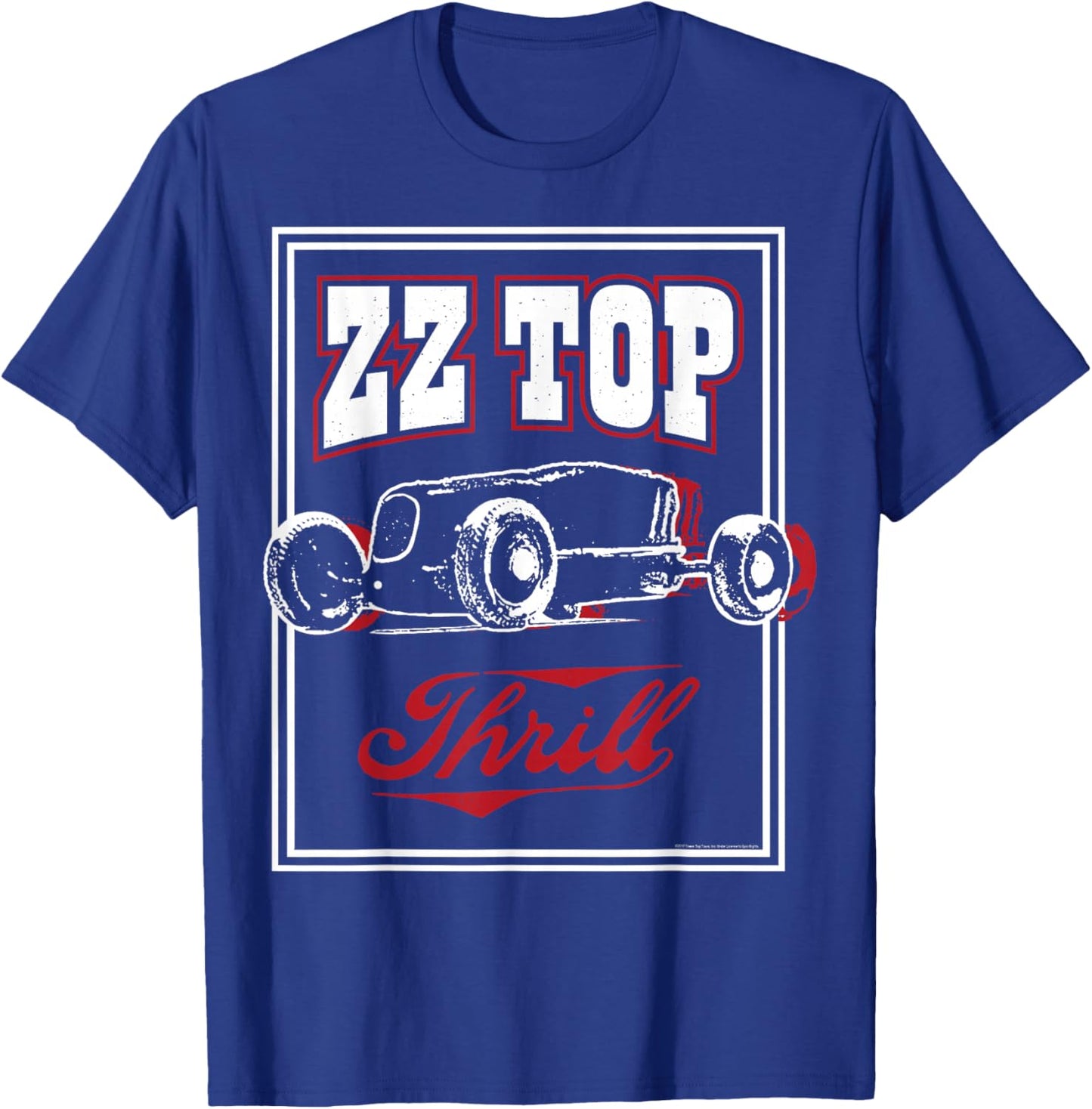 ZZ Top Thrill T-Shirt - T-Shirt | Royal