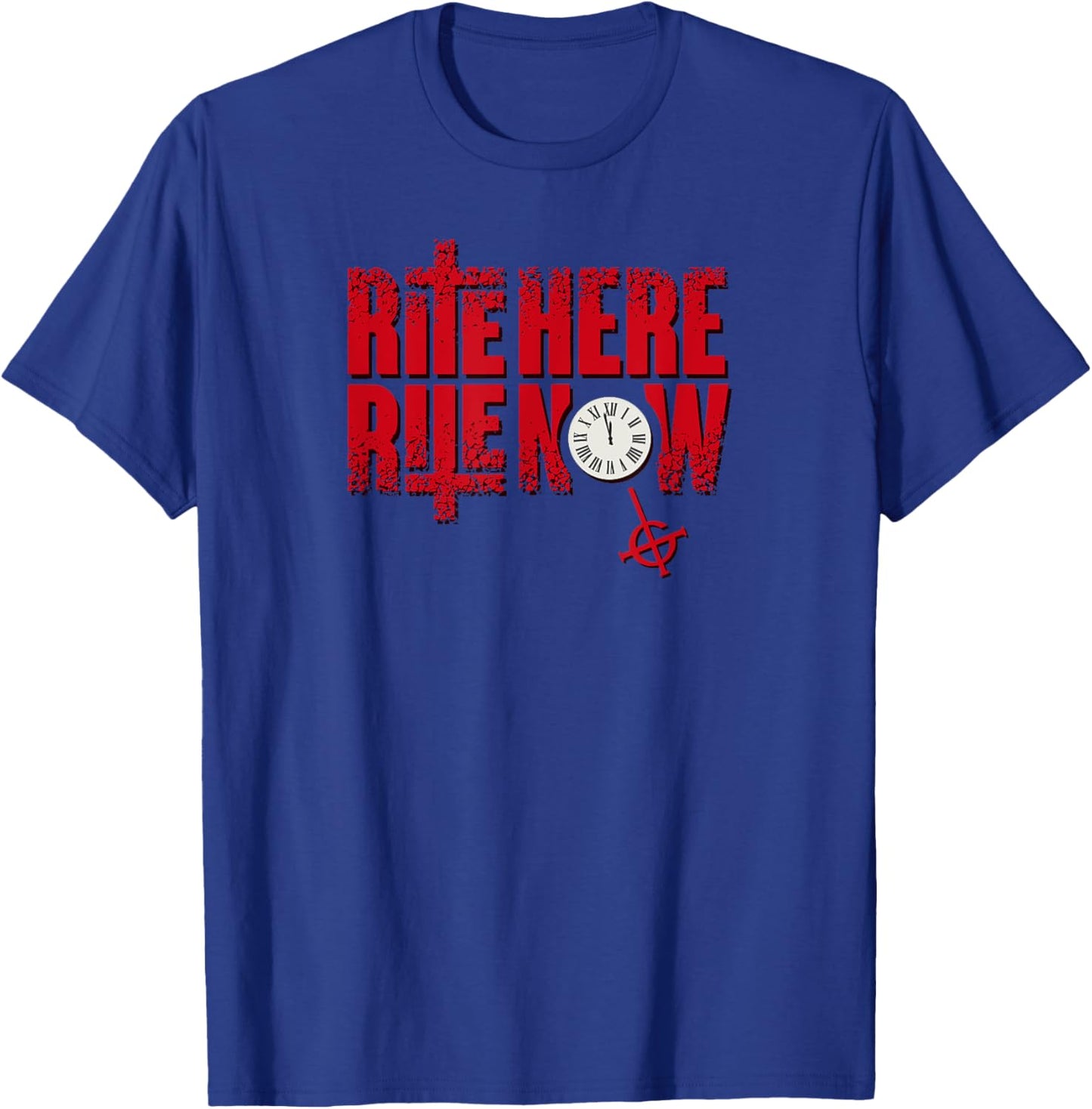 Ghost – Rite Here Title T-Shirt - T-Shirt | Royal