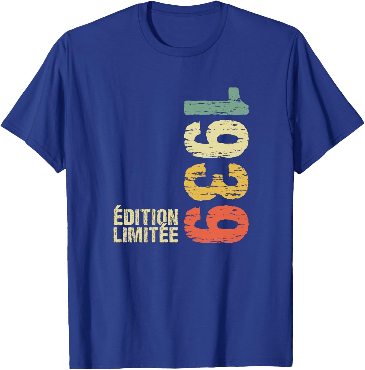 86ème Anniversaire 86 Ans Millésime 1939 Rétro 1939 Haut de Gamme T-Shirt - T-Shirt | Royal