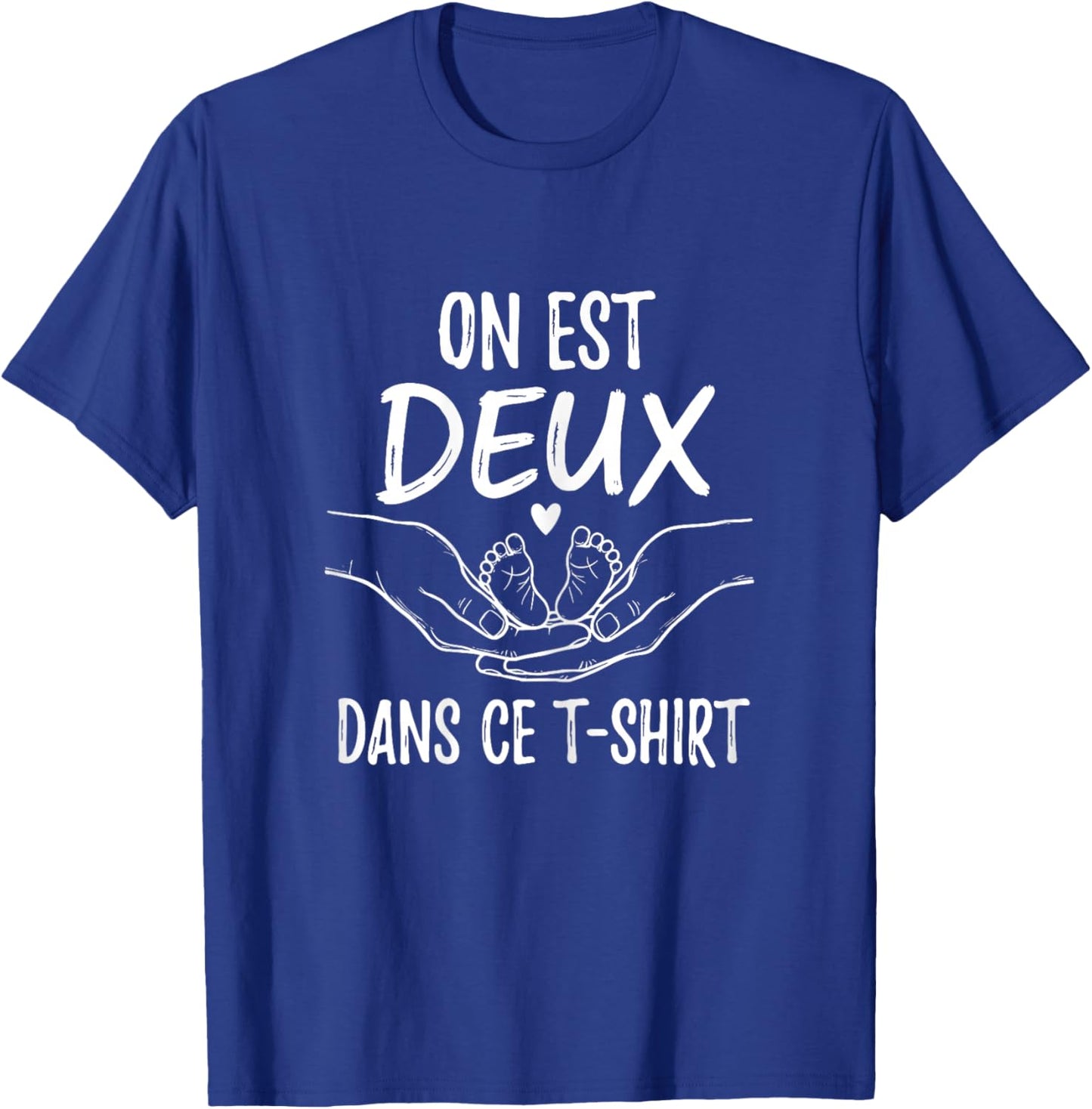 Pregnancy Announcement One Is Two in This T-Shirt - T-Shirt | Royal