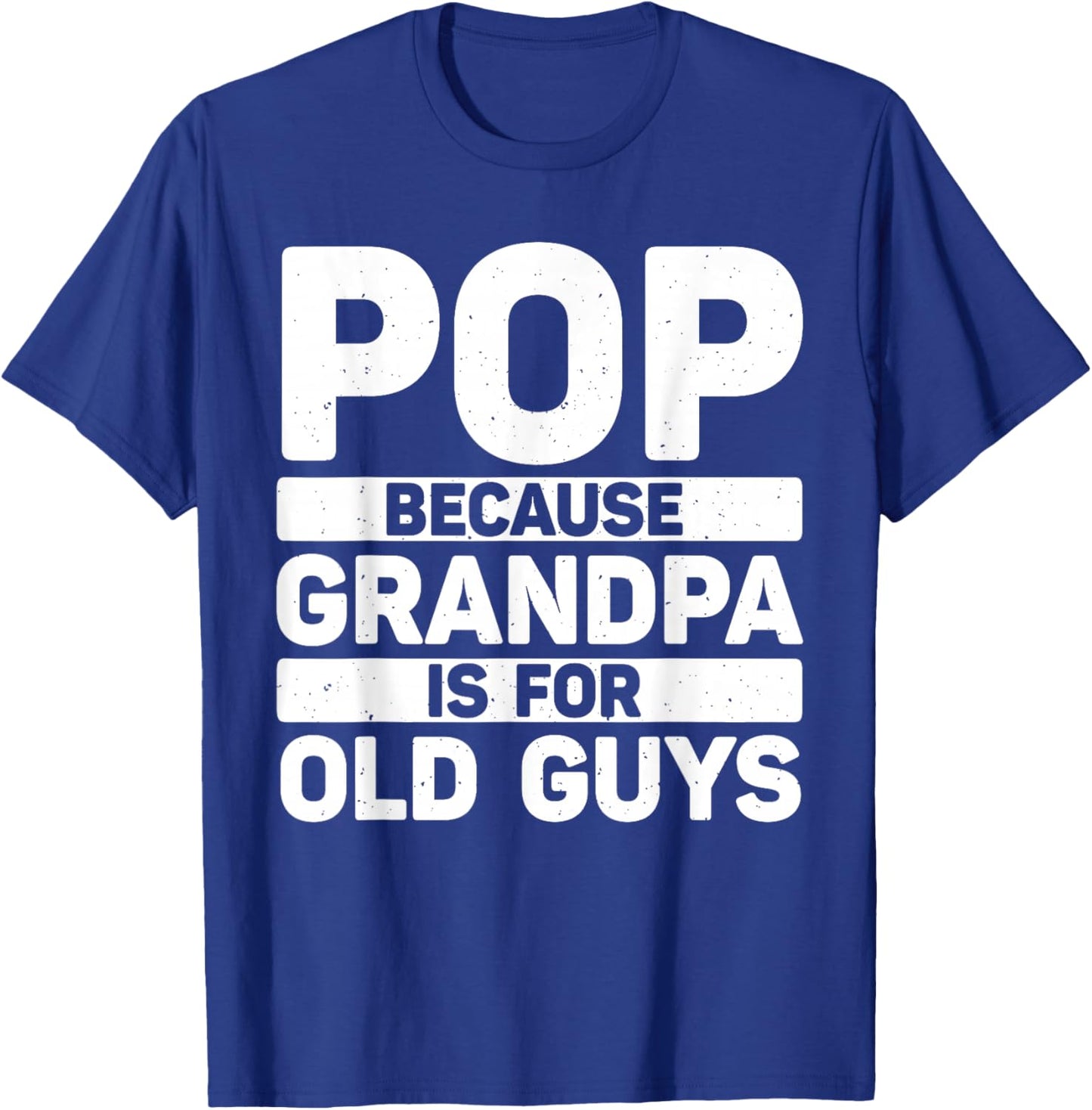 Best Pop Design For Grandpa From Grandkids Father's Day Pop T-Shirt - T-Shirt | Royal