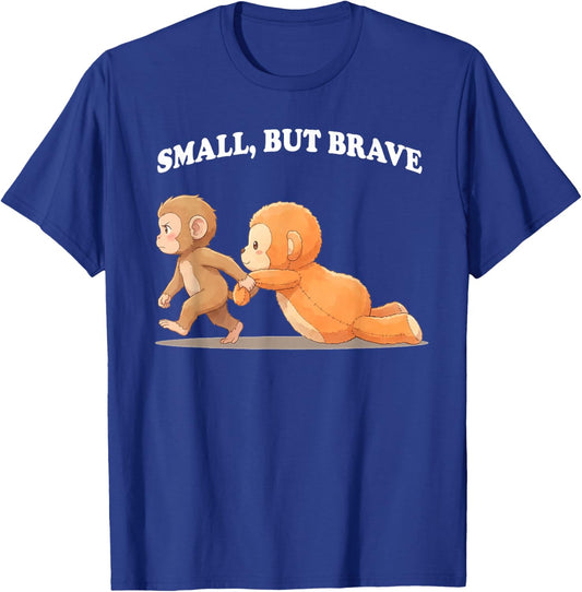 Cute Baby Monkey Punch Brave Punch Kun T-Shirt - T-Shirt | Royal