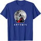 NASA Artemis II Mission Moon T-Shirt - T-Shirt | Royal