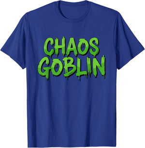 Chaos Goblin Funny Mythical Gamers Who Enjoy Chaotic Gaming T-Shirt - T-Shirt | Royal