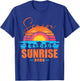 Vintage SENIOR SUNRISE 2026 Seniors of class graduation T-Shirt - T-Shirt | Royal
