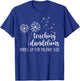 Teaching Dandelion Purple Up for Military Kids Child Month T-Shirt - T-Shirt | Royal