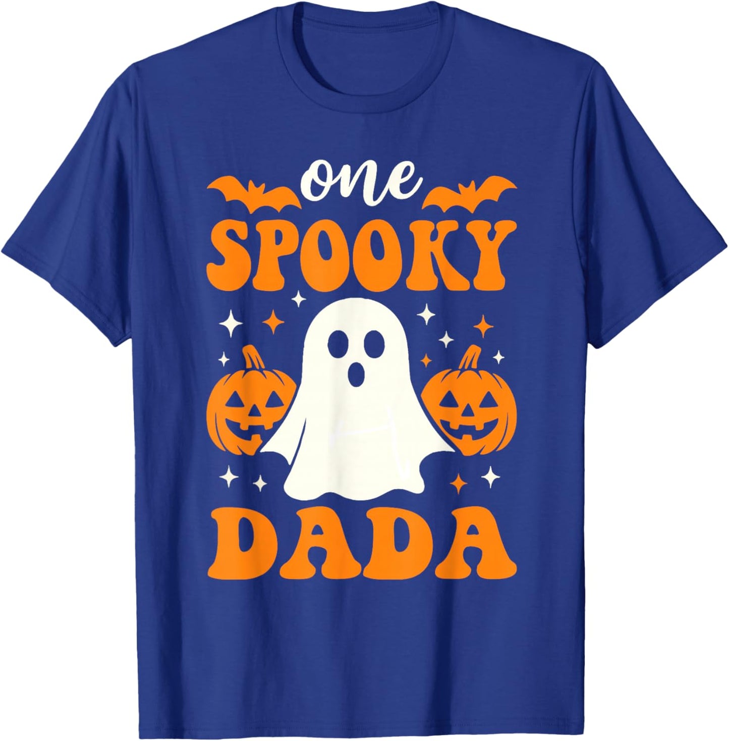 One Spooky Dada Matching Family Halloween Costumes T-Shirt - T-Shirt | Royal