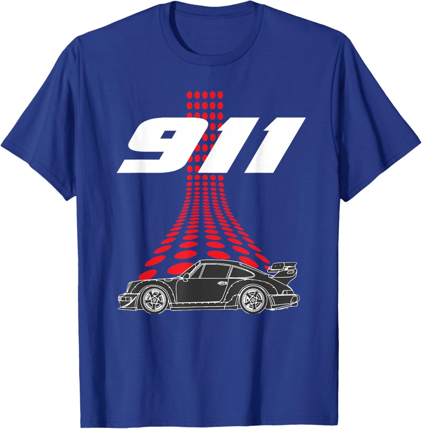 Vintage 911 Rennwagen Turbo SE T-Shirt - T-Shirt | Royal