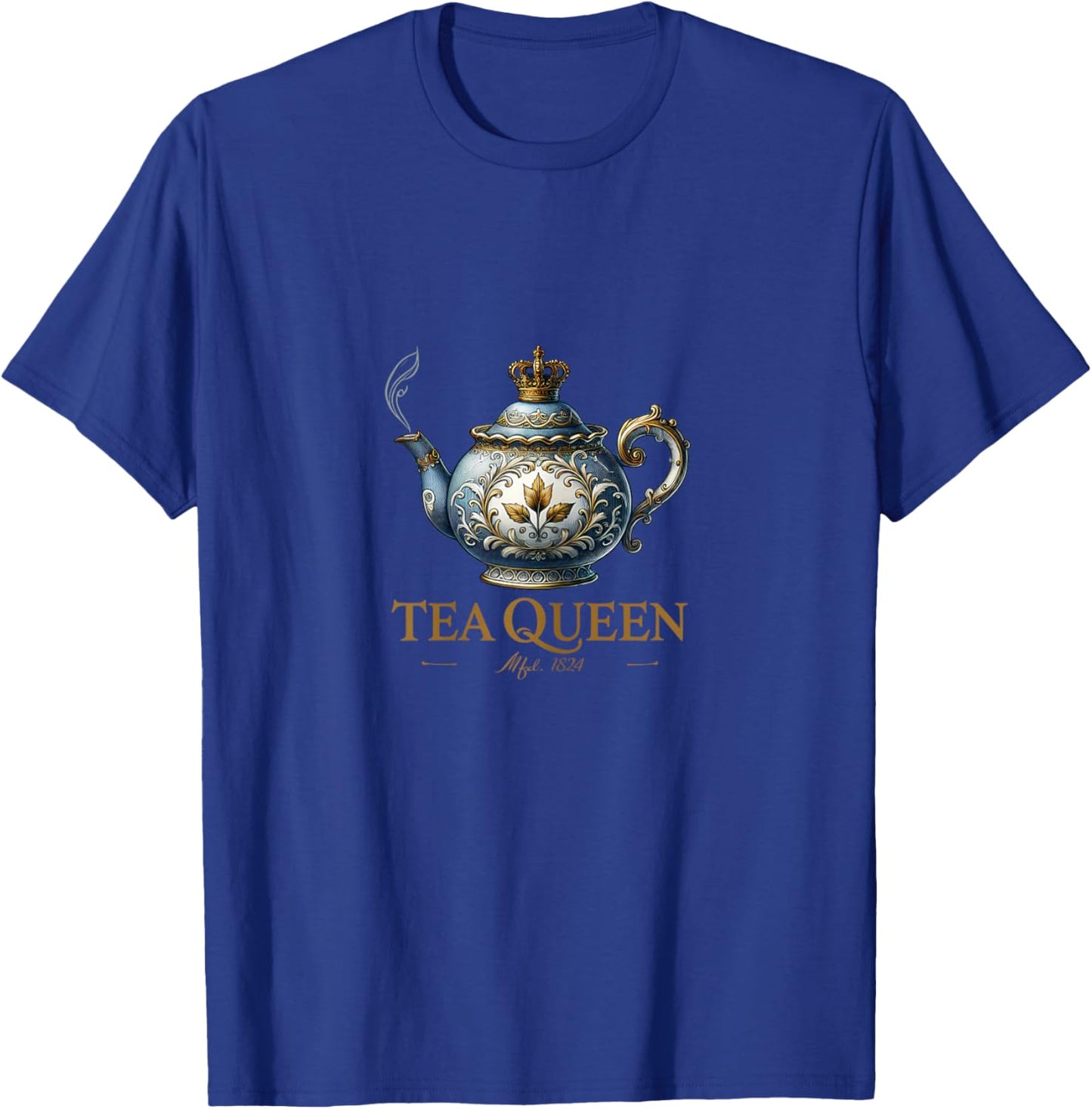 Tea Lovers teapots Design T-Shirt - T-Shirt | Royal