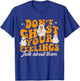 Funny Mental Health Halloween Don't Ghost Your Feelings T-Shirt - T-Shirt | Royal