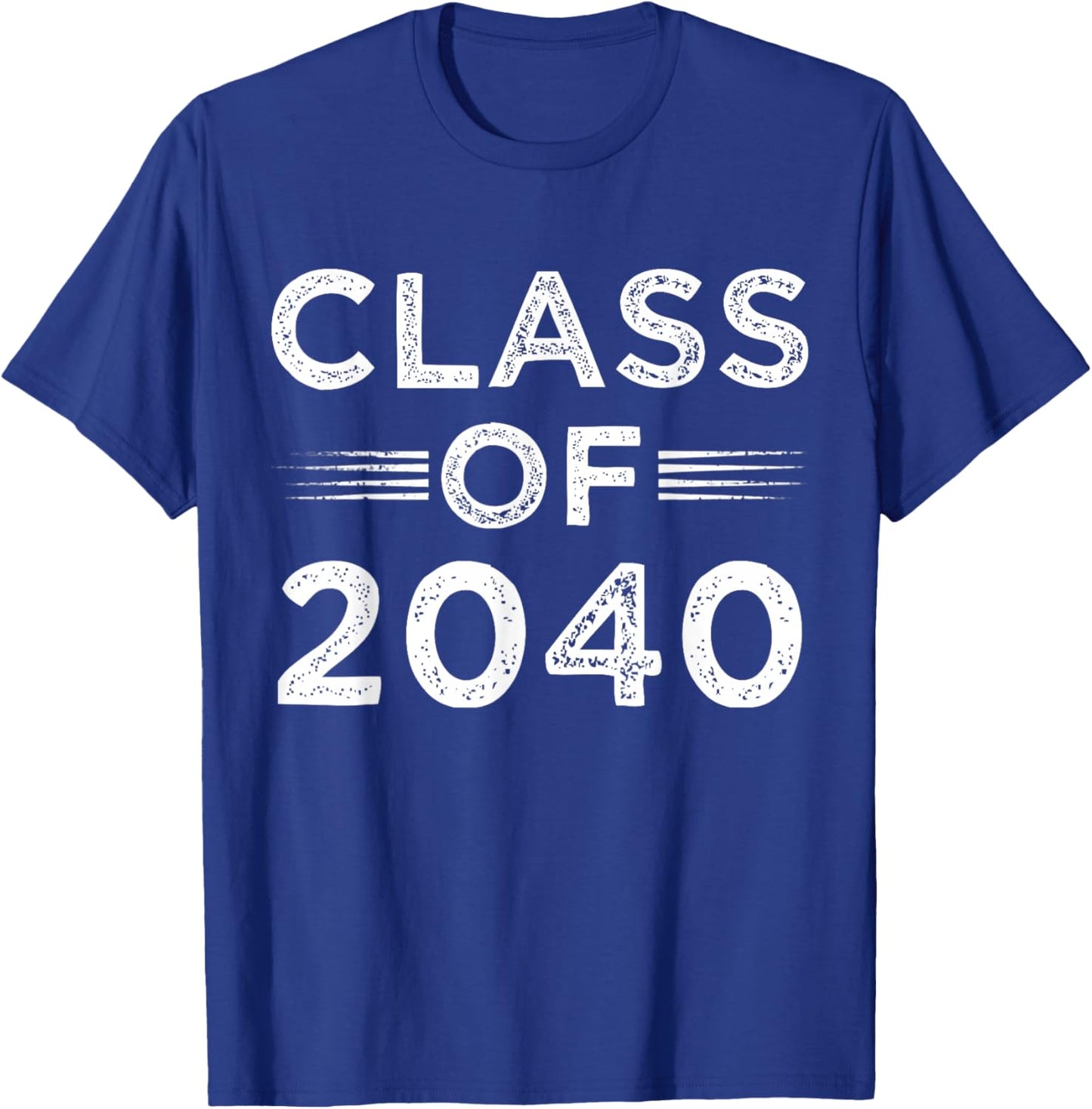 Class of 2040 Grow with Me First Day of School Future Kids T-Shirt - T-Shirt | Royal