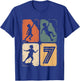 7. Geburtstag Junge Mädchen Klettern Bouldern Kletterer T-Shirt - T-Shirt | Royal