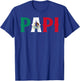 PAPI Mexican Flag Mexico Proud Father's Day Patriotic Pride T-Shirt - T-Shirt | Royal